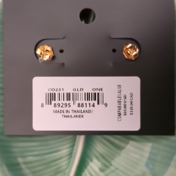 Coach Double Hoop Earrings - Picture 3 of 4